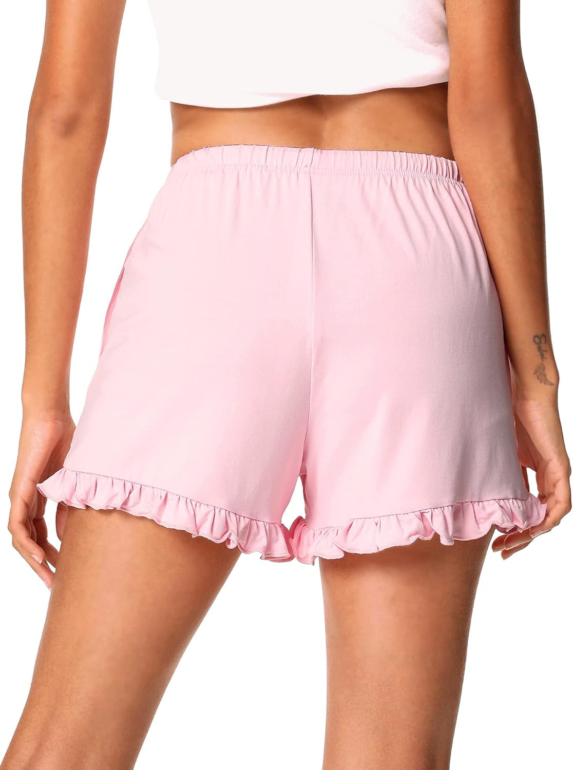 Bamboo Visose Pajama Shorts for Women Soft Sleep Bottoms plus Size Lounge Boxers Pj Sleepwear Bottom S-4X